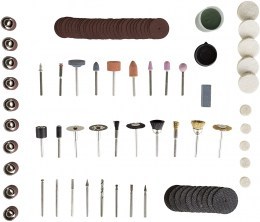 Accessory kit for rotary tools Cutting Grinding Polishing Polishing Sanding Stalwart5